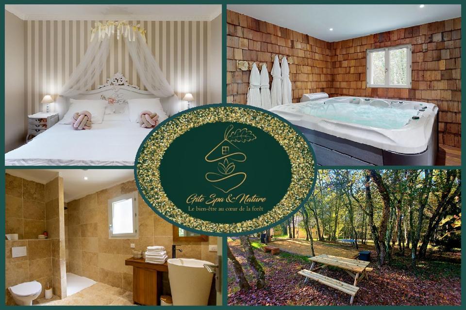 Gite Spa & Nature Saint-Chamassy Esterno foto